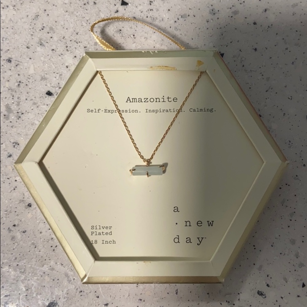 Amazonite necklace